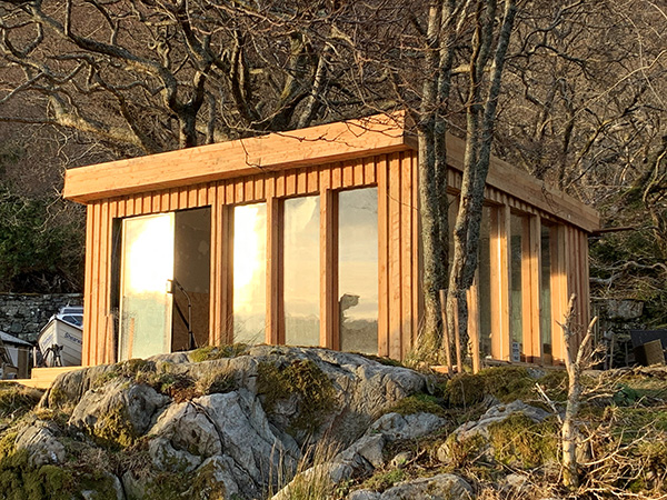 The hide, garden room